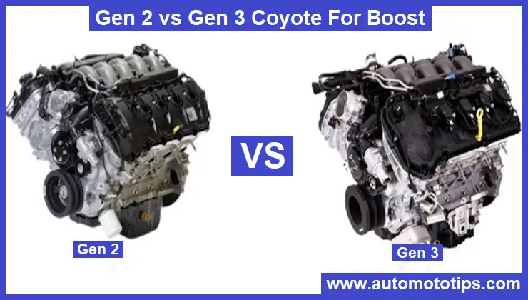 Gen 2 vs Gen 3 Coyote for Boost