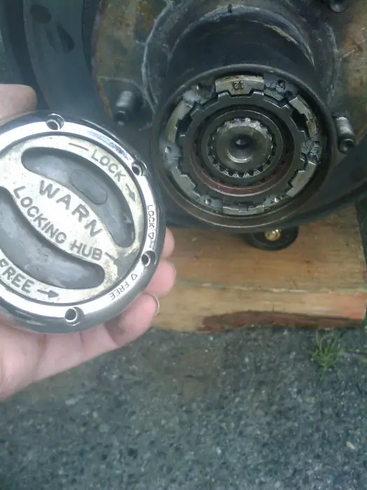 How to Remove a Front Spindle Bearing from a 93 F150 4X4 Truck