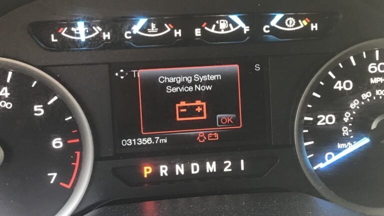 2014 Ford Mustang Check Charging System