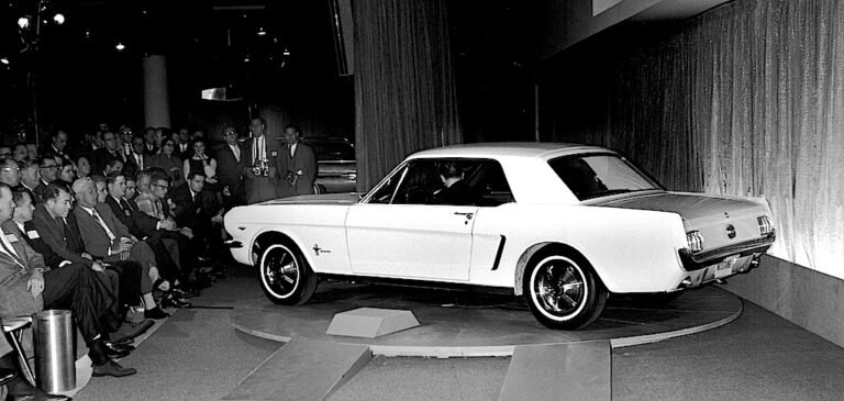 when was the first mustang made