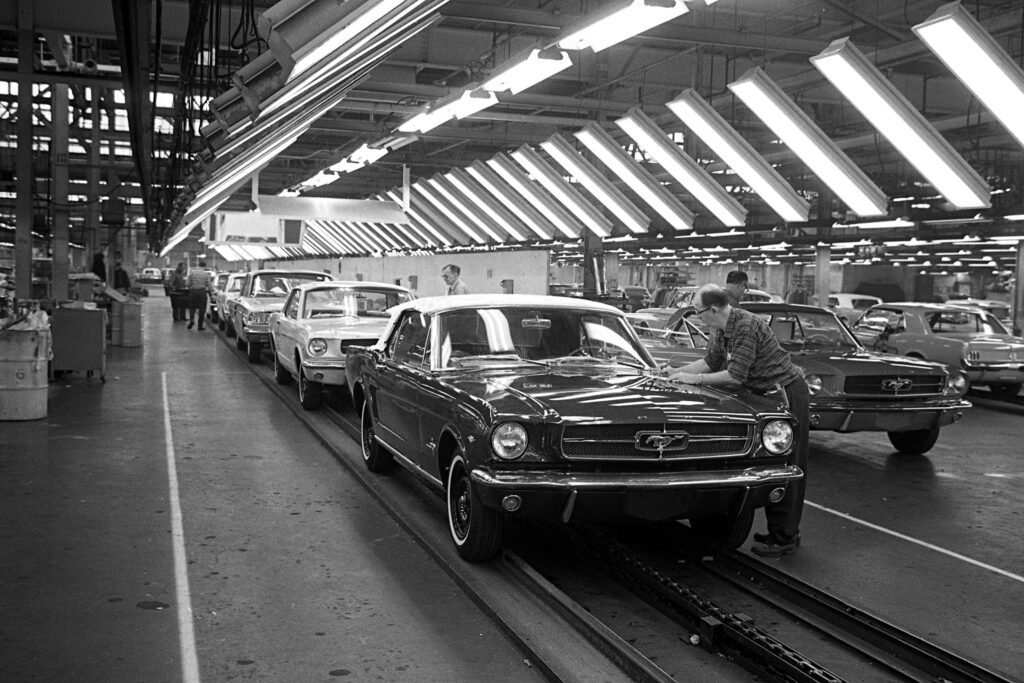 where are ford mustangs made