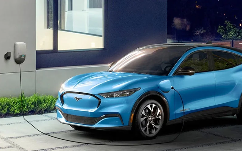 mustang mach e charge time