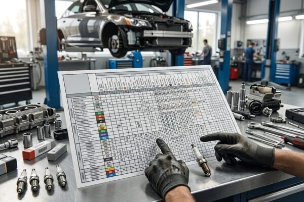 E3 Spark Plug Cross Reference Chart